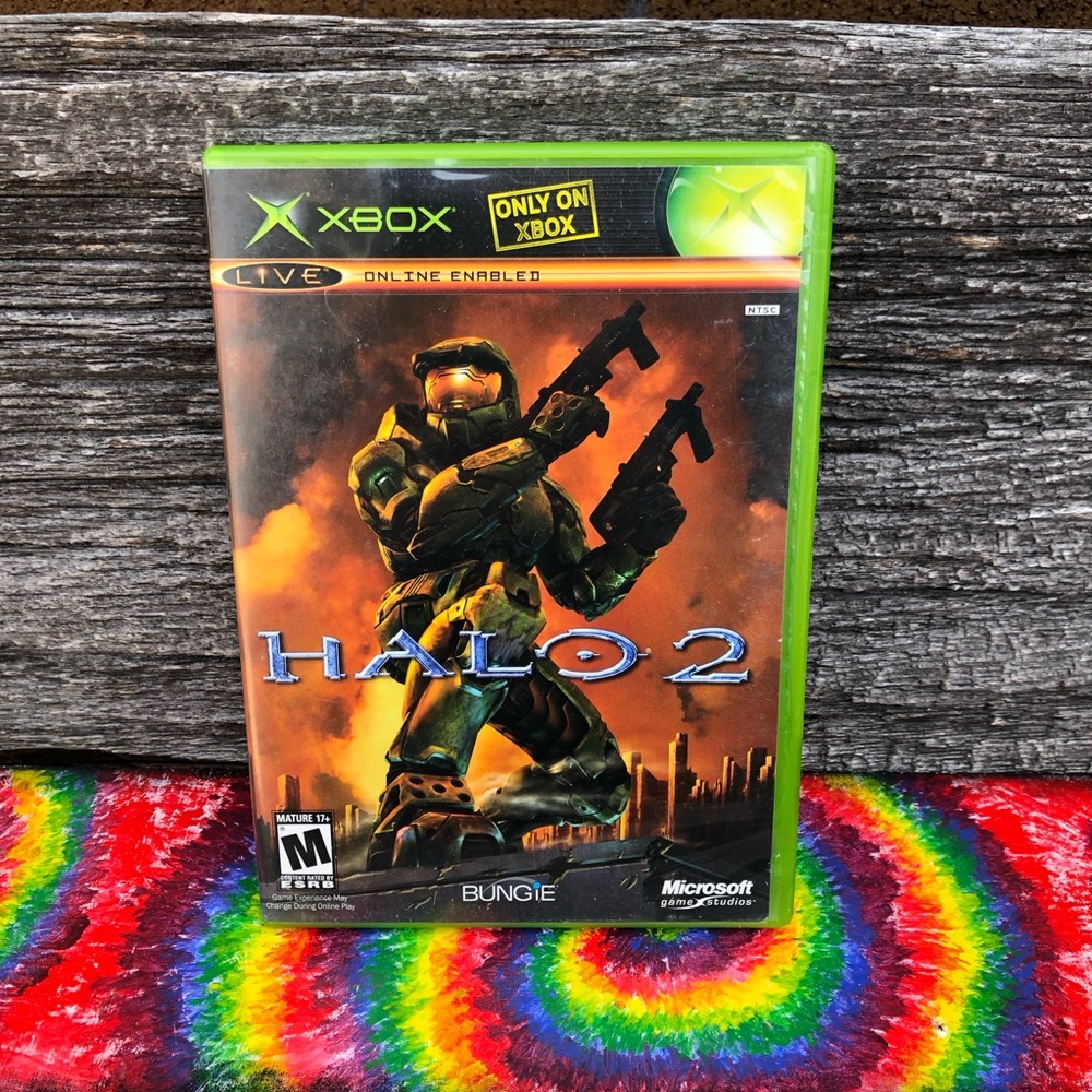Halo 2 for Xbox - Green Case ©️2004